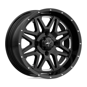 MSA Offroad Wheels – M26 VIBE – Black – 14″x7″ 0mm – Summer Wheels – M26-04737M